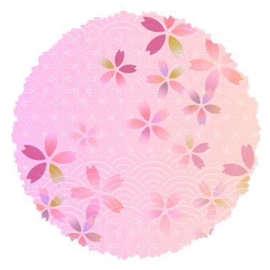 kiraz çiçeği bahar taçyaprağı ikonu