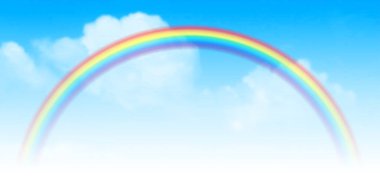 Gökyüzü Bulutu Gökkuşağı Manzarası