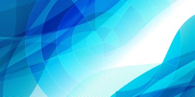 Mavi Japon Desen Teknolojisi Arkaplanı