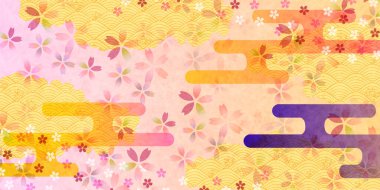 Kiraz Çiçekleri Bahar Taç Arkaplanı