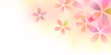 Kiraz Çiçekleri Bahar Taç Arkaplanı