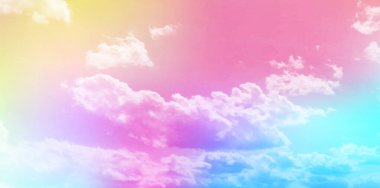 Gökyüzü Bulutlu Doğa Manzarası Arkaplanı