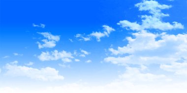 Gökyüzü Bulutlu Doğa Manzarası Arkaplanı