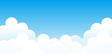 Gökyüzü Bulutlu Doğa Manzarası Arkaplanı