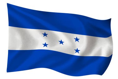 Honduras Ülke Bayrağı Dünya Simgesi