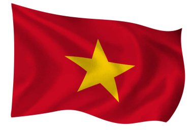 Vietnam Ülke Bayrağı Dünya Simgesi