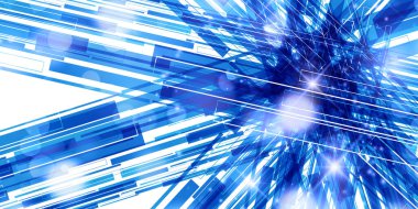 Mavi Teknoloji Dijital Doku Arkaplanı