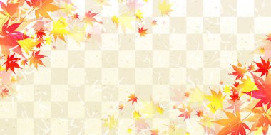 Sonbahar yaprakları sonbahar arka plan bırakır