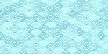 Japon desenli dalga arkaplanı