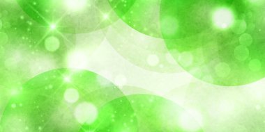 Japon Desenli Yeşil Dalga Arkaplanı