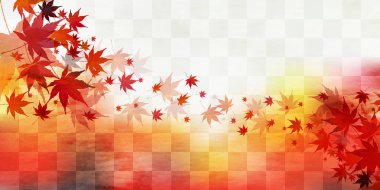 Sonbahar yaprakları sonbahar arka plan bırakır