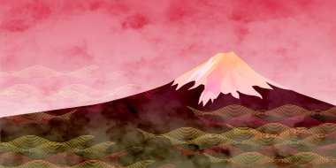 Fuji Sonbahar Arkaplanı Sonbahar Arkaplanından Ayrıldı