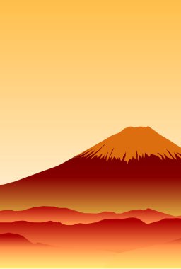 Fuji Sonbahar Arkaplanı Sonbahar Arkaplanından Ayrıldı