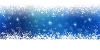 Karlı Noel kış ışığı arka planı