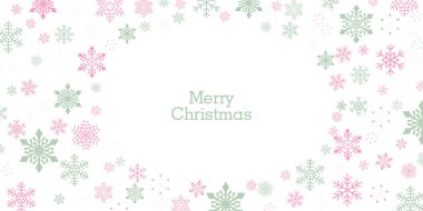 Karlı Noel kış ışığı arka planı