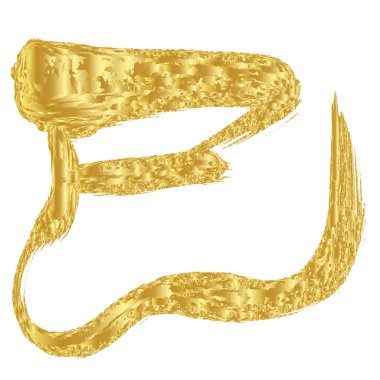 Yılan Yılbaşı Kartı Karakteri Simgesi