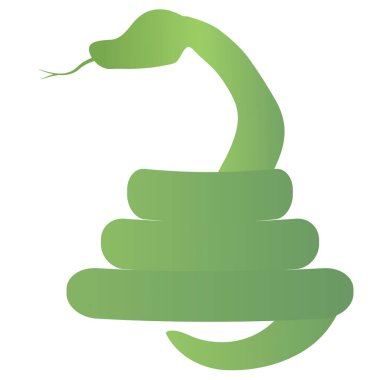 Yılan Yeni Yıl kartı Kiraz çiçeği arka planı