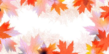 Turuncu Japon Desenli Suluboya Arkaplanı