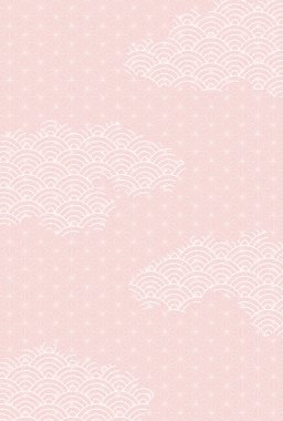 Nişan Pembesi Japon Deseni Arkaplanı