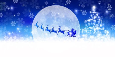 snow Christmas winter fir tree background