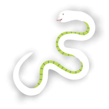 Snake New Year's card Chinese zodiac Icons clipart