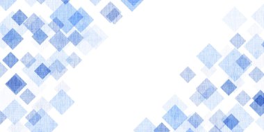 Mavi Geometri Teknolojisi Deseni Arkaplanı