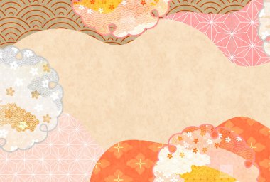 Japon Kalıplı Kiraz Çiçekleri Nişan Arkaplanı