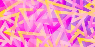 pembe üçgen teknoloji modeli arkaplan