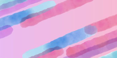 mavi pembe suluboya desen arkaplan