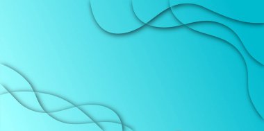 Teknoloji Eğrisi Mavi İş Arkaplanı