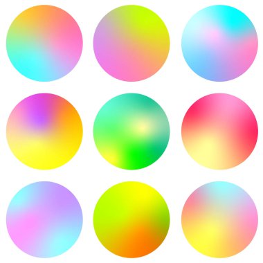 Renkli derecelendirme çemberi suluboya simgesi