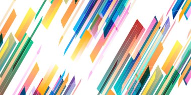 Gradyan Renkli Geometrik Desen Arkaplanı