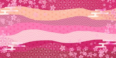 Cherry Blossom bahar Japon kağıt arka plan