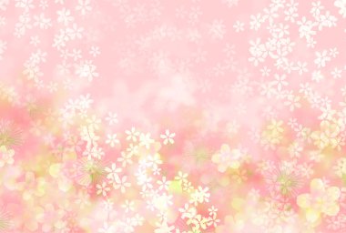 Cherry Blossom bahar Japon kağıt arka plan