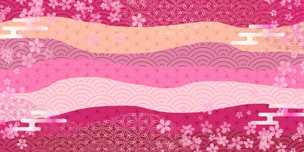 Cherry Blossom bahar Japon kağıt arka plan