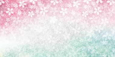 kiraz çiçeği Japon kağıt desenli arka plan