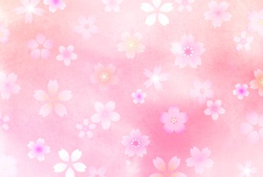 kiraz çiçeği Japon kağıt desenli arka plan