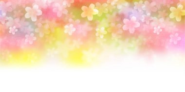 kiraz çiçeği Japon kağıt desenli arka plan