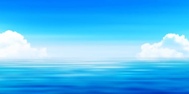 mavi dalga yaz manzarası arka planı