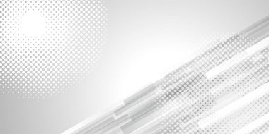 Siluet Teknolojisi Dijital Geometri Arkaplanı