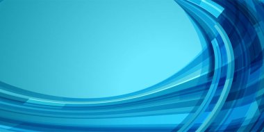 Mavi Teknoloji Dijital Geometri Arkaplanı