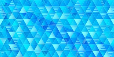 Mavi Teknoloji Dijital Geometri Arkaplanı