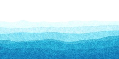 Wave Japanese Paper Pattern Background