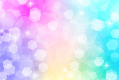açık altıgen renkli desen arkaplanı