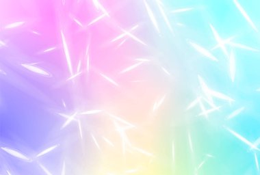 Prizmatik Açık Mavi Desen Arkaplanı