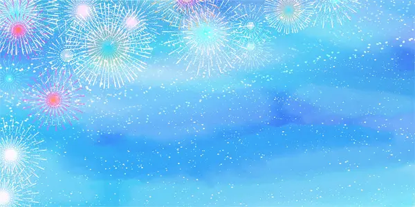 Tanabata Yazı Samanyolu arka planı