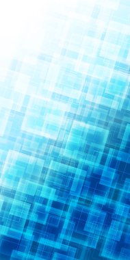 Mavi Teknoloji Dijital Desen Arkaplanı