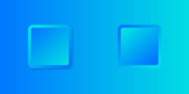 Nöromorfizm Siluet Mavi 3B Arkaplan