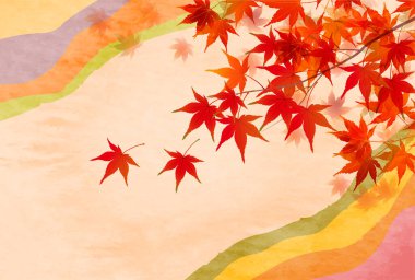 Sonbahar Akçaağaç Ağaç Yaprakları Sonbahar Arkaplanı