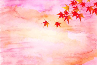 Sonbahar Akçaağaç Ağaç Yaprakları Sonbahar Arkaplanı